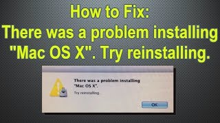 Error There was a problem installing quotMac OS Xquot Try reinstalling FIX 2019 [upl. by Nyrrat38]