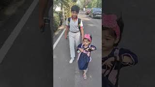 Bhai kub ayega🥰bondingbrothersisterbhenabhensisterbeticutelovedaughterbabygirltrending [upl. by Eahc]