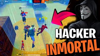 HACKER INMORTAL QUE RESUCITA NUNCA ANTES VISTO EN FREEFIRE😱 4vs4 CLASIFICATORIA [upl. by Naujuj573]