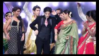 SHAHRUKH KHAN DANCES WITH VIDYA BALAN IN DUBAI LIVE PERFORMANCE [upl. by Aicital]