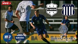 Riestra vs Talleres En Vivo  20 fecha de la Liga Profesional  jueguetalleres [upl. by Tiloine]