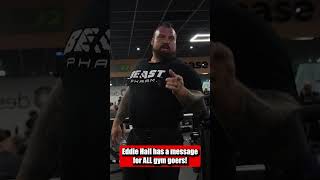 Eddie Hall has a message for you [upl. by Enomad]