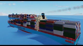 grinding for capesize  Roblox Shipping Lanes [upl. by Palocz103]