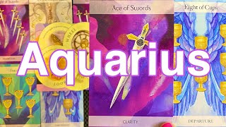 AQUARIUS WHATEVER THIS IS ITS MAKING YOU EXTREMELY HAPPY SEPTEMBER 28 2024 TAROT READING [upl. by Lleddaw]