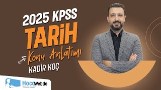 36 KPSS 2024 TARİH KADİR KOÇ OSMANLI DEVLETİ KÜLTÜR VE UYGARLIK  8 [upl. by Lindgren953]