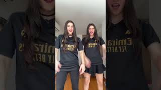 Imitando celebraciones del Real Madrid 🤍⚽️ arayfer fútbol football footballtiktok gemelas fu [upl. by Hokanson]