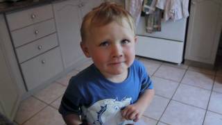 Boy Caught Stealing Cookie From The Cookie Jar [upl. by Trill]