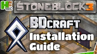 BDCraft Resource Pack for Stoneblock 3  Guide [upl. by Ardnu890]