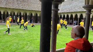 MontStMichel performance art [upl. by Burke]