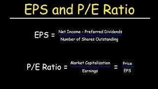 Price to Earnings PE Ratio and Earnings Per Share EPS Explained [upl. by Waller606]