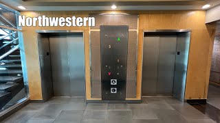 Neat Northwestern Elevators at the Fairview Building in Wauwatosa WI [upl. by Durware]