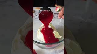 EGGLESS NO BAKE STRAWBERRY CHEESECAKE AT HOME  HOW TO MAKE CHEESECAKE AT HOME shorts [upl. by Nirag]