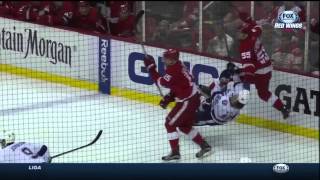 Kronwall Hit on Nikita Kucherov [upl. by Siletotsira]