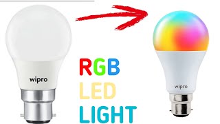 How To Make RGB LED Bulb At Home Only 60💸 [upl. by Amalbergas]