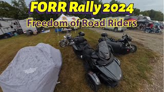 Freedom of Road Riders Rally 2024  Urich Missouri [upl. by Enellek317]