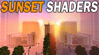 Best Minecraft Shaders Sunset Comparison SEUS Sildurs BSL Chocapic13 amp More [upl. by Klara967]