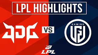 JDG vs LGD Highlights ALL GAMES  LPL 2024 Spring  JD Gaming vs LGD Gaming [upl. by Lauro]