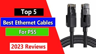 Top 3 Best Ethernet Cables For PS5 in 2022 [upl. by Attehcnoc524]