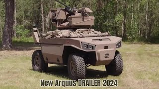 Is a Versatile and Adaptable Tactical Robotic Platform  New Arquus DRAILER 2024 [upl. by Yeslah682]