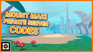 Shindo Life  Mount Maki Private Server Codes List [upl. by Brandon304]