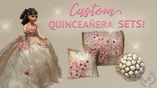 Make your own Quinceañera Set to Match your Dress [upl. by Uhp]