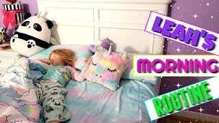 LEAHS MORNING ROUTINE [upl. by Aisat]