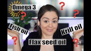 ☀️ Which omega 3 is the best Fish oil Flax seed oil or Krill oil [upl. by Dorfman]