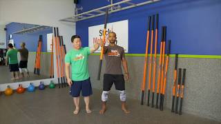 Stick Mobility  3 Min Wrist Elbow and Shoulder Warmup  1 Short [upl. by Hornstein]