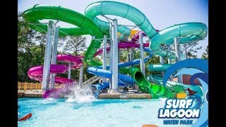 Surf Lagoon Pooler  Savannah Georgia Water Park  Bucketlist [upl. by Esinert]