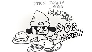 Parappa the Rapper 2  Toasty Buns JS REMIX [upl. by Oynotna309]