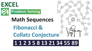 Math sequences  Fibonacci and Collatz conjecture [upl. by Sumedocin]