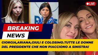 TUTTE LE DONNE DI DESTRACHE NON PIACCIONO ALLA SINISTRAALLA FACCIA DEL FEMMINISMO [upl. by Skricki]