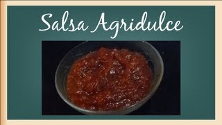 Receta Salsa Agridulce Full HD [upl. by Areik]