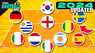 GUESS THE FOOTBALL TEAM BY PLAYERS’ NATIONALITY  SEASON 20232024  TFQ QUIZ FOOTBALL 2024 [upl. by Halsy]