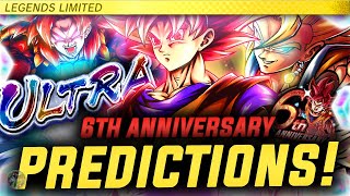 ULTRA SSJ4 GOGETA IS COMING EARLY 6th ANNIVERSARY PREDICTIONS Dragon Ball Legends [upl. by Renwick64]