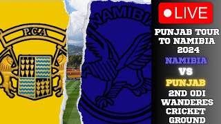 Punjab vs Namibia 2nd ODI Punjab tour to Namibia Live StreamShreyasRajGamercricket [upl. by Anneirda]