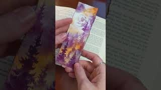 Hand painting more bookmarks ♥ watercolorpainting watercolor bookmark handmadebookmark [upl. by Ocsinarf378]