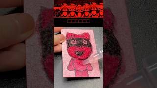 I drew VURR the Fox from Incredibox Abgerny with a Magic Sponge Eraser sprunki incredibox art [upl. by Melda]