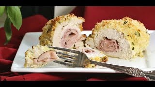 Baked chicken cordon bleu  Diet Friendly Recipe [upl. by Friedrick]