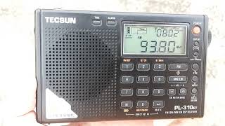 RTB Nasional FM 938MHz Andulau Brunei received in Batu Niah Sarawak Malaysia [upl. by Anniram]