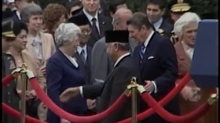 President Reagan and President Soeharto of Indonesia Remarks on October 12 1982 [upl. by Darya]