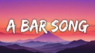 A BAR SONG TIPSY  Lyrics 48 [upl. by Dixie399]