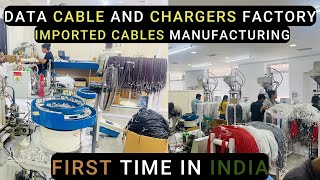 Rsd Data Cable and Chargers Factory datacablemanufacturing mobilecharger datacable [upl. by Irtimid]