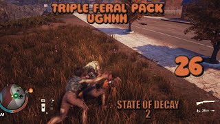 CLEARING TRUMBULL VALLEYTRIPLE FERAL PACK UGHHHEPISODE 26 [upl. by Accebor]