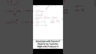 Gorgeous 🤩 HW Calculus 3 Tutorials on mathwithprofessorv calculusvideos integration calculus [upl. by Georgina]