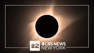 Live Solar eclipse in New York state  Full coverage [upl. by Sufur]