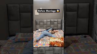 Before Vs After Marriage 😂 comedy rajatswati comedymovies funny rajatofficial couple sleep [upl. by Aititil142]