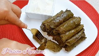 Japrak sarma me gjethe hardhije recet tradicionale e shijshme [upl. by Lacagnia]