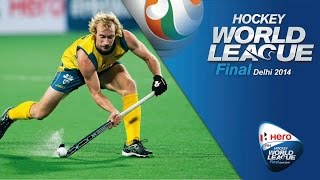 England vs Australia  Mens Hero Hockey World League Final India 3rd4th Place 1812014 [upl. by Mcfadden]