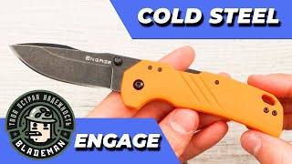 Нож Cold Steel Engage 4116 GFN Orange FL30DPLСBOZ [upl. by Presley]